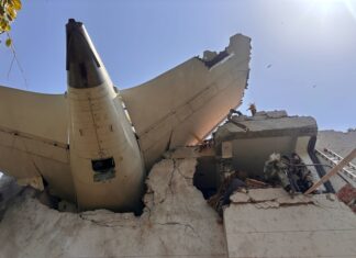 Air India flight AI171 crashes shortly after take-off Ahmedabad Airport