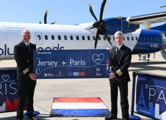 New Paris-Jersey flights take off with strong demand