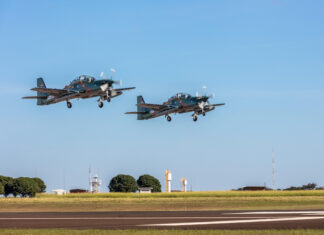 Paraguay takes delivery of first four A-29 Super Tucano aircraft from Embraer