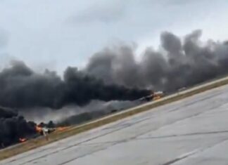Ukrainian drone strike reportedly destroys over 40 Russian aircraft at two airbases