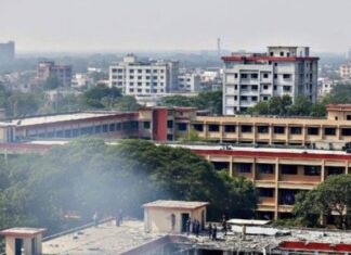 Bangladesh Air Force jet crashes into Dhaka school, killing 19 and injuring over 160