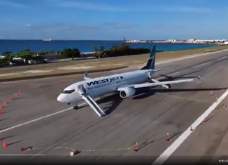 WestJet Boeing 737 makes hard landing in Sint Maarten, runway reopened