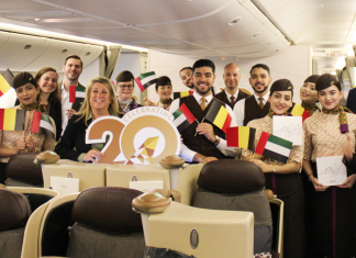 Etihad Airways marks 20 years of flights between Abu Dhabi and Brussels