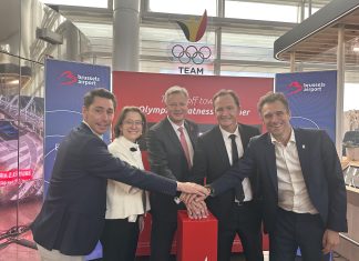 100 days to go: Brussels Airport and Team Belgium launch countdown to the 2026 Winter Olympics