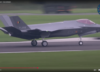 Only three of first four F-35s reach Belgium after technical issue delays one jet
