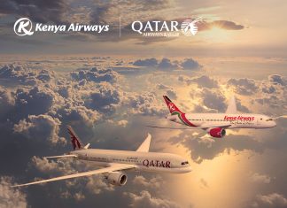Kenya Airways expands global reach with new Qatar Airways codeshare