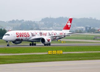 Belgian man jailed after grabbing flight attendant’s breasts and attempting to breach cockpit on SWISS flight