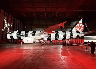 Condor unveils special Eintracht Frankfurt livery