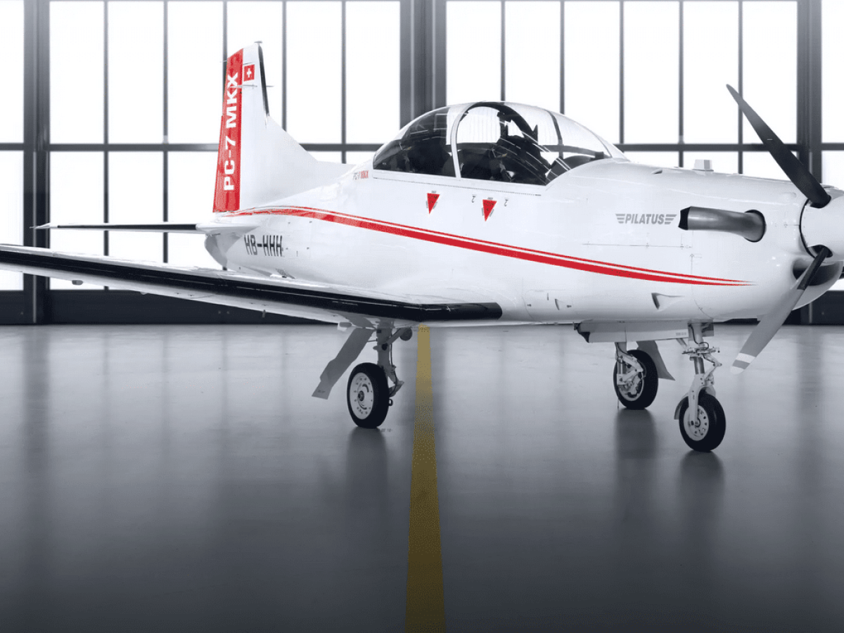 Belgium approves purchase of new Pilatus PC-7 MKX training