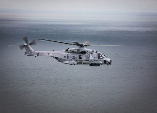 German Navy takes delivery of first NH90 Sea Tiger helicopter