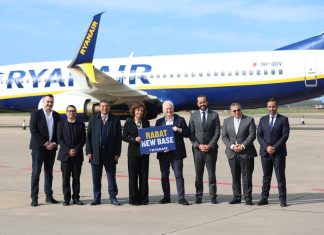 Ryanair opens fifth Moroccan base in Rabat with major summer 2026 expansion
