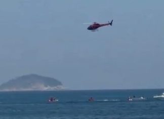 Pilot killed as ultralight advertising plane crashes off Copacabana beach