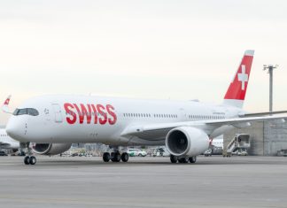 SWISS A350 diverts to Almaty after co-pilot medical emergency
