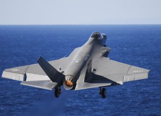 U.S. F-35 hit by suspected Iranian fire, forced to make emergency landing