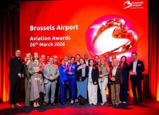 Brussels Airport honours top airlines and partners at 2025 Aviation Awards
