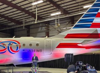 American Airlines unveils America250 aircraft to mark dual national and corporate milestones