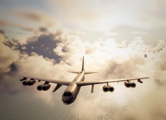 Eight killed in fatal B-52 crash during test flight at Edwards Air Force Base, Calfornia