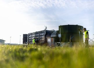 Brussels Airport tests world-first mobile air filter to cut tarmac emissions