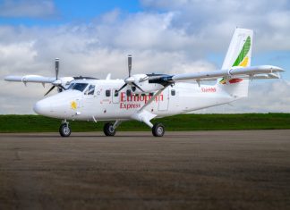 Ethiopian Airlines takes delivery of first De Havilland Twin Otter 300-G