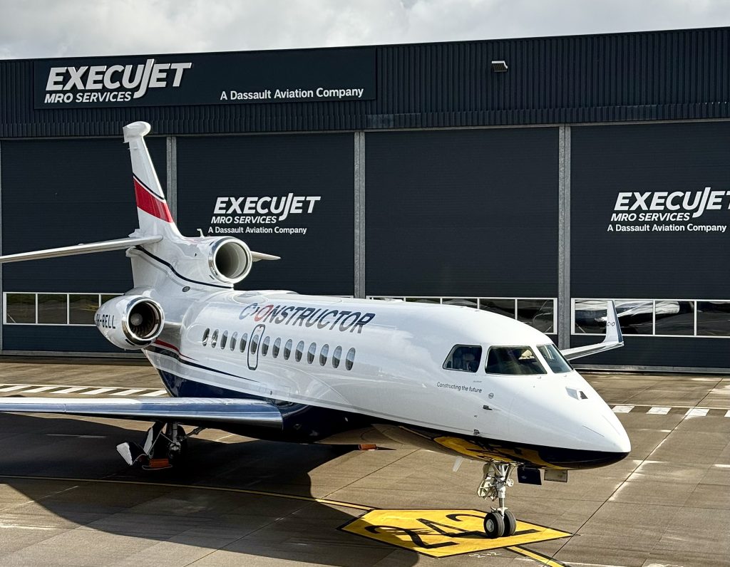 ExecuJet Belgium delivers comprehensive Falcon 7X upgrade and ...