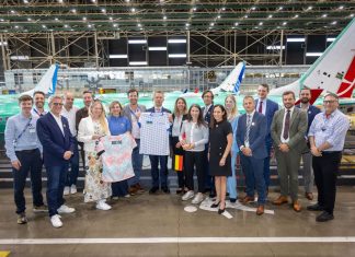 Boeing hosts Belgian delegation as Red Devils choose Renton base camp