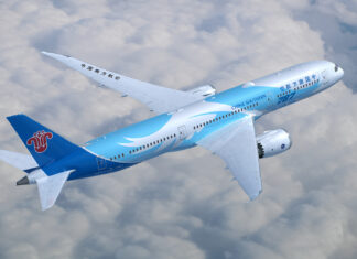China Southern Airlines increases Perth–Guangzhou flights to daily service