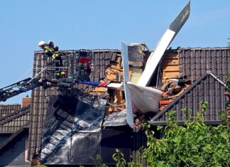 Small aircraft crashes into house in Northern Germany, killing at least one person
