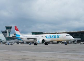 Luxair launches Helsinki–Luxembourg route with first scheduled Embraer E195-E2 service at Helsinki Airport