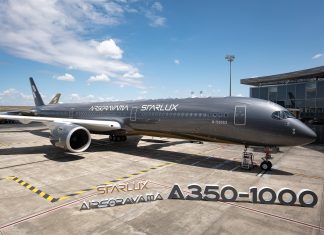 STARLUX unveils Sorayama-designed A350-1000 special livery