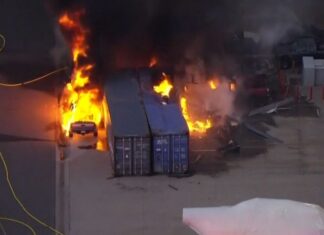 Three killed after news helicopter crashes while covering fatal bus collision