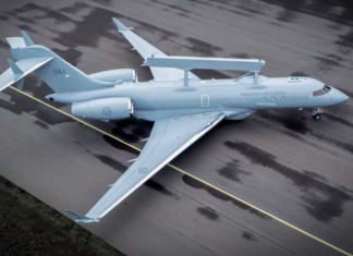 Saab unveils Sweden’s first GlobalEye surveillance aircraft